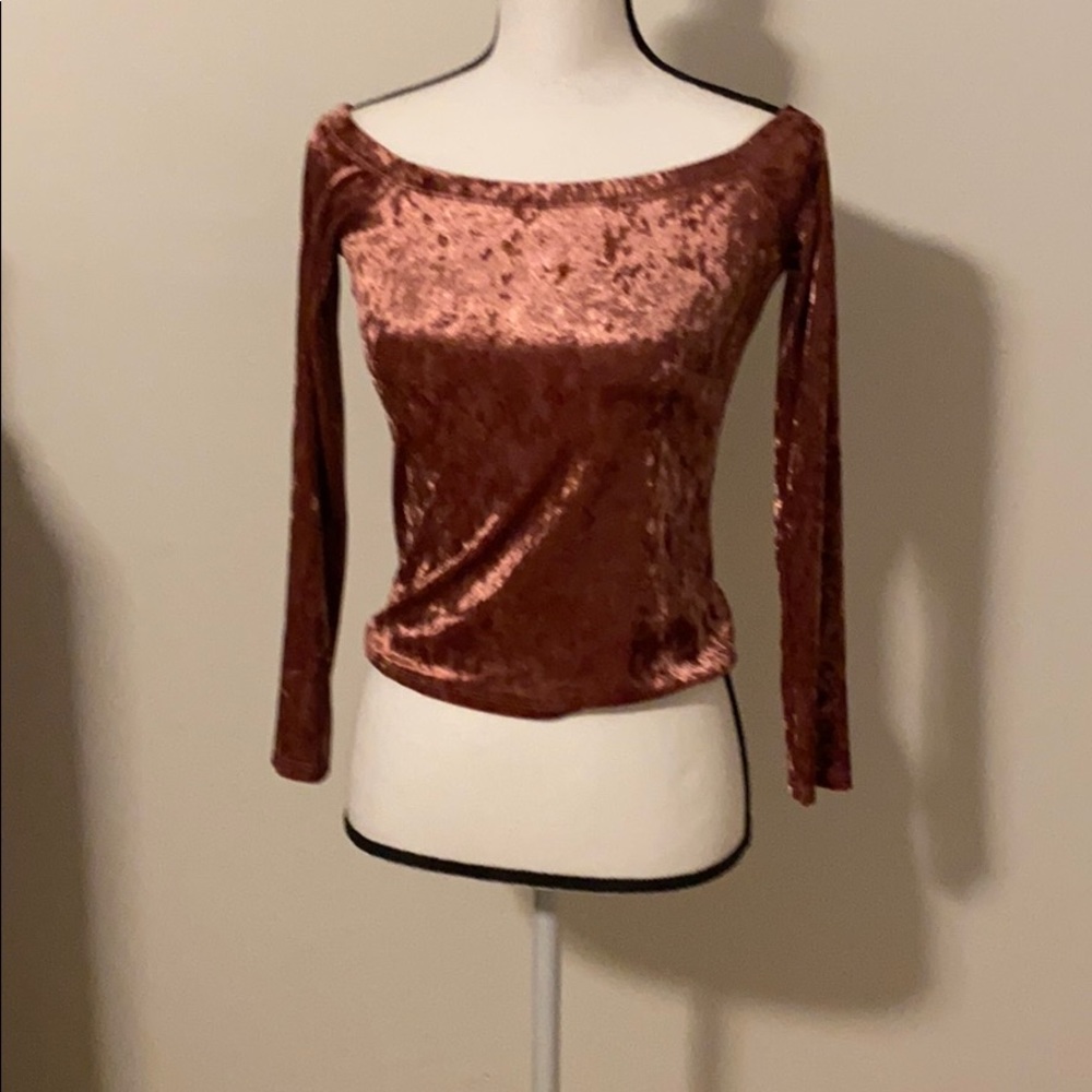 Velvet top